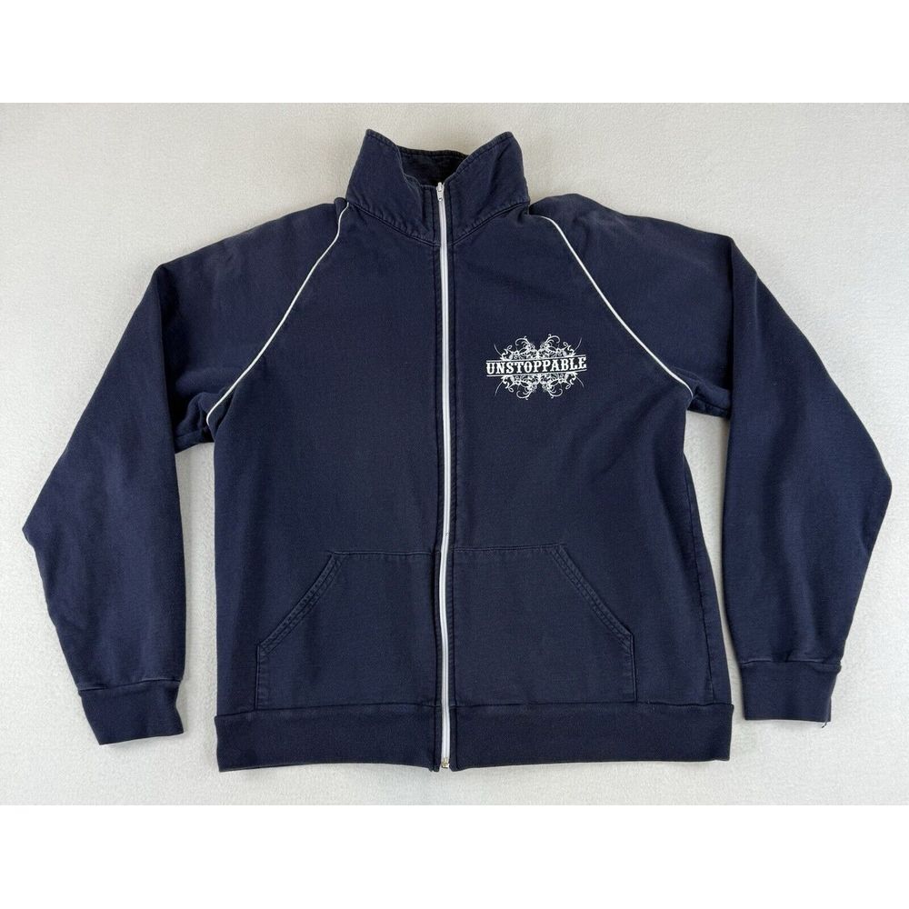Rascal Flatts Unstoppable Full Zip Nice Fade Sweatshirt Cotton USA Mens Size L